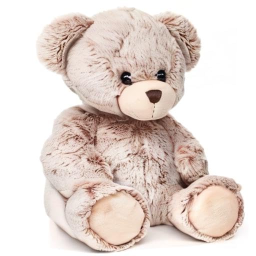 Uni-Toys - Teddybär, superweich (Hellbraun) - 24 cm (Höhe) - Plüsch-Bär, Teddy - Plüschtier, Kuscheltier