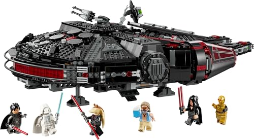 LEGO Star Wars 75389 Der Dunkle Falke – Spielzeug mit Shootern & 6 Minifiguren, Geschenk für Kinder & Erwachsene
