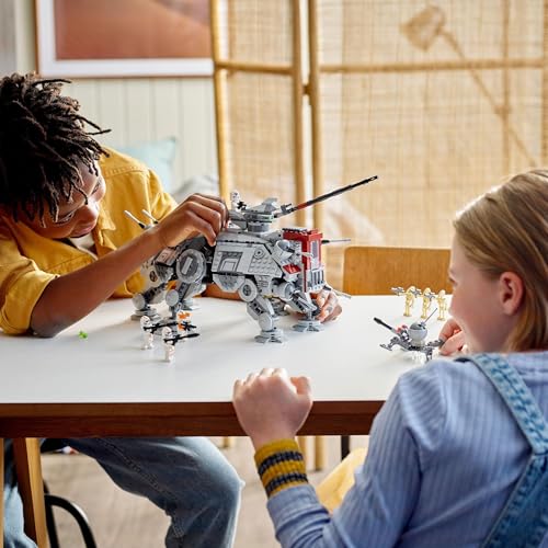 LEGO Star Wars 75337 AT-TE Walker – Spielzeug mit 3 Minifiguren, Geschenk für Jungen ab 9 Jahren