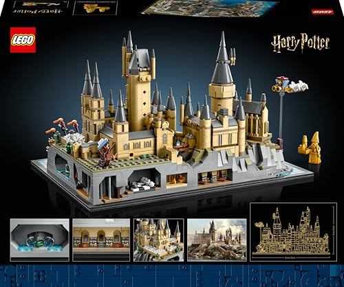 LEGO Harry Potter 76419 Schloss Hogwarts Gelände – Sammlerset mit Kammer des Schreckens & Figuren