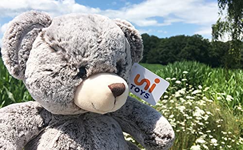 Uni-Toys - Teddybär, superweich (Hellbraun) - 24 cm (Höhe) - Plüsch-Bär, Teddy - Plüschtier, Kuscheltier