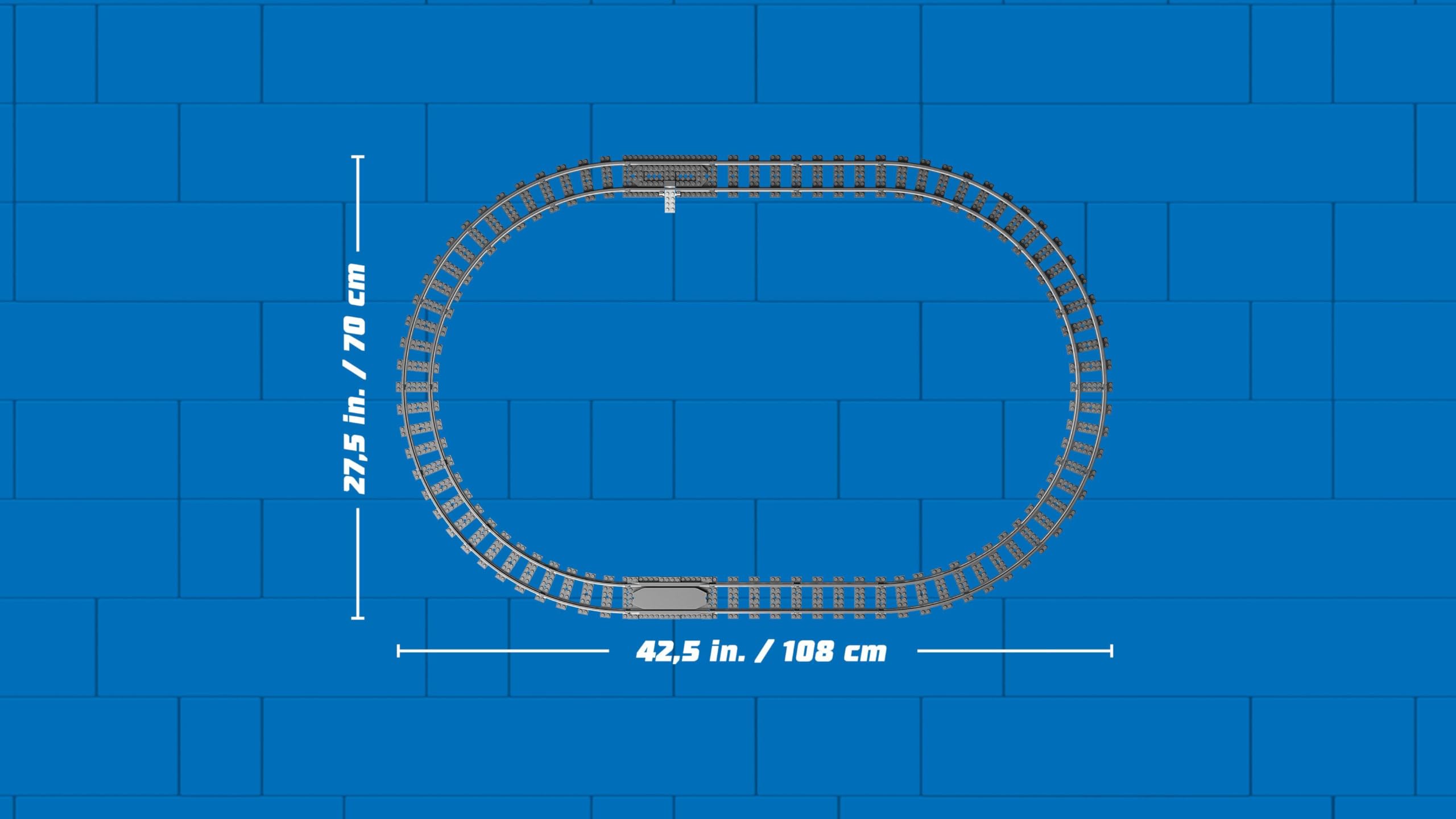 LEGO City 60470 Arktis-Polarexpress – Zug mit Schneepflug, 22 Gleisen, 6 Figuren & Fernsteuerung