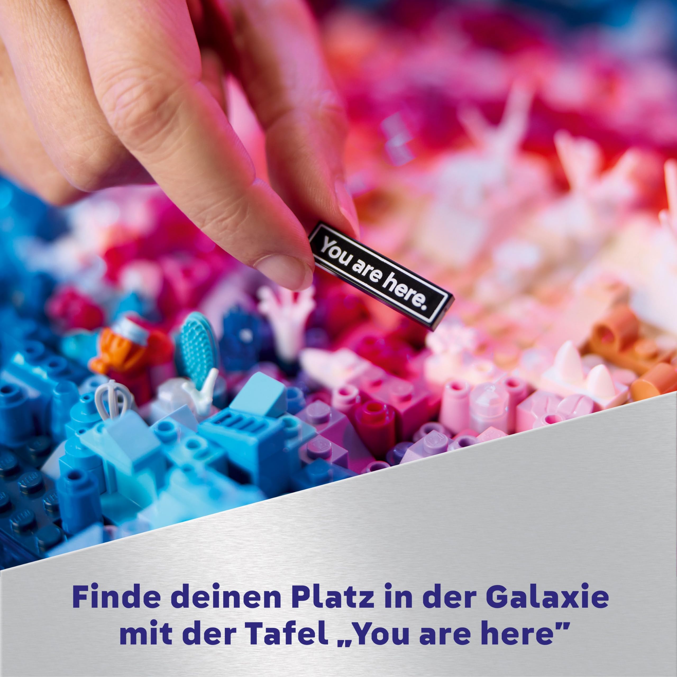 LEGO Art 31212 Milchstraßen-Galaxie – Wanddeko & Bauset für Erwachsene, kreative Astronomie-Wandkunst