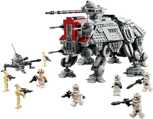 LEGO Star Wars 75337 AT-TE Walker – Spielzeug mit 3 Minifiguren, Geschenk für Jungen ab 9 Jahren