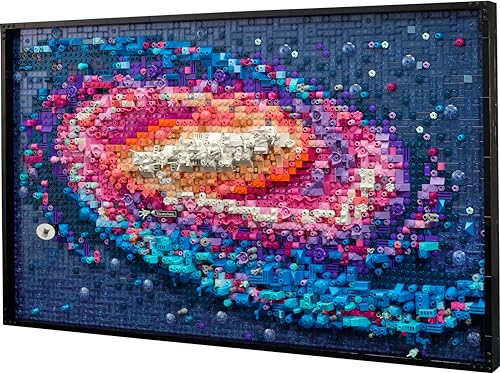 LEGO Art 31212 Milchstraßen-Galaxie – Wanddeko & Bauset für Erwachsene, kreative Astronomie-Wandkunst