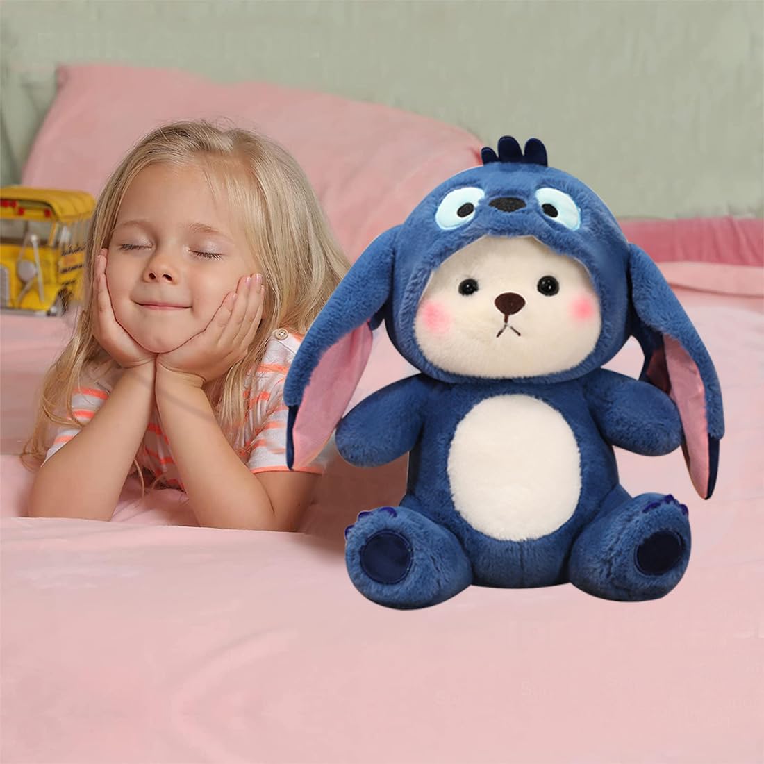 MEZHEN Teddybär Plüsch Niedliche Tier Plüschtiere Bär Puppe Geschenk für Kinder Jungen Mädchen Geburtstag Kuscheltier Bär