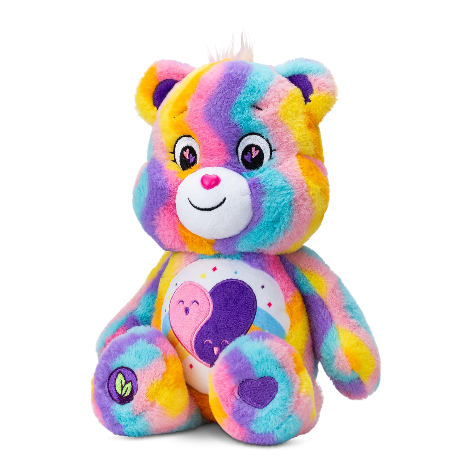 Basic Fun Care Bears Freunde für immer-Bär – 35 cm mittelgroßes, umweltfreundliches Plüschtier von Basic Fun, liebenswerter
