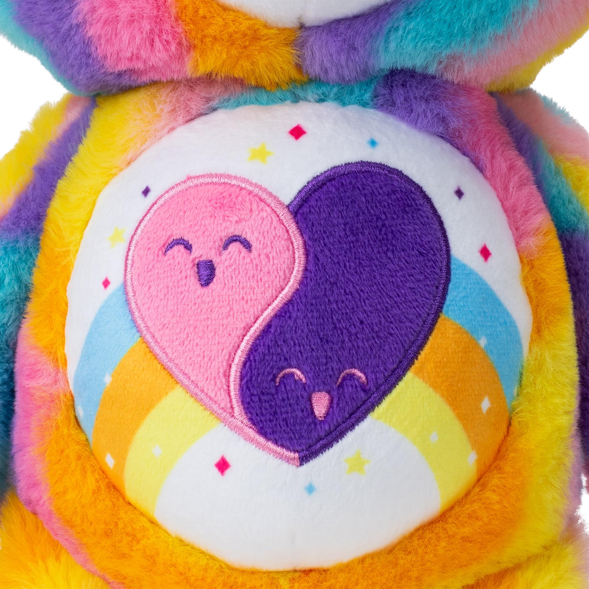 Basic Fun Care Bears Freunde für immer-Bär – 35 cm mittelgroßes, umweltfreundliches Plüschtier von Basic Fun, liebenswerter