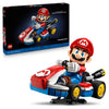 LEGO Super Mario Kart 72037 – Mario Figur & baubares Auto, Sammlerstück für Gamer & Fans, Geschenk für Erwachsene